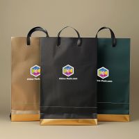 Luxury Custom-printed Paper Shopping Bags