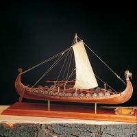  Drakkar Viking Ship - Amati Wooden Ship Model Kit 