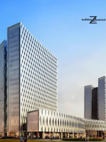 Aluminum Flat Panel Curtain Wall