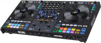 RANE FOUR Advanced 4 Channel Stems DJ Controller - 8.5" Jog Wheels with displays, DJ Mixer with Internal FX, Serato DJ Pro & Pitch ân Time DJ Included