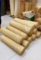 China rattan cane factory natural ratta mat and plastic rattan webbing rolls OEM