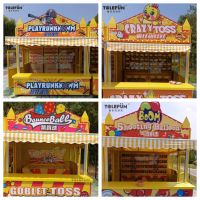 Toefun Funfair Christmas/Halloween Theme Shooting Gun Target Carival Booth Games