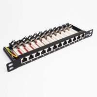 Accept Oem Rj45 Punch Down Keystone Ethernet Patch Panel