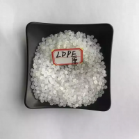 Injection Molding LDPE White Polyethylene Resin Film Washing Granule Plastic Particle Price