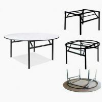 Wholesale Hotel Pvc Restaurant Dining Banquet Table Folding Table