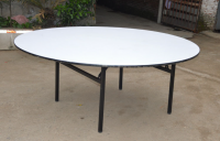 Hotel Dining Table Big Round Top 10/15/20-Person Capacity Box Table Chair for Ballroom Folding Round Turntable for Events