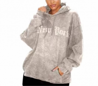 Diy Pullover Hoodie Set With Unisex Oversized Acid Wash And Jooger Pants