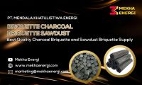 MEKHA SAWDUST Wood Charcoal Briquettes