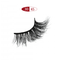 Luxury intensive 13mm light weight Horse hair eyelashes 3D45  / Intensive 14mm half strip horse hair eyelash 3D / Gorgeous 13mm half strip horse hair / Luxury 8mm half strip horse hair eyelash lashes / Wispy easy 6mm horse hair corner eyelash