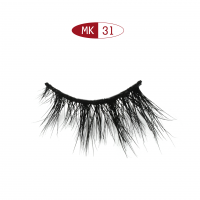 Natural short length Full Strip Mink Lashes MK31 / Feather light 12mm mink eyelash /  Cute 13mm natural real mink hair eyelash / Thin 13mm 5D mink eyelash / Curly 12mm 5D mink hair eyelash / Velvety 15mm 3D layered mink eyelash