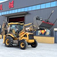 CE certificated 8ton 9ton Construction Machinery SZ40-28 4WD Backhoe Loader hot sale