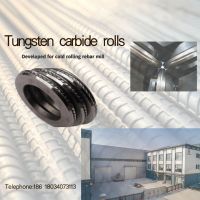 125X82X20mm Pr8.75 Tungsten Carbide Grooved Roll for Cold Rolling Steel Bars