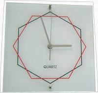 Organic Glass Wall Clock