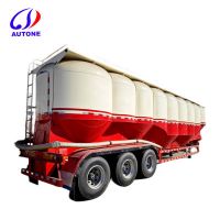 Autone Vertical Cement Tank Semi Trailer