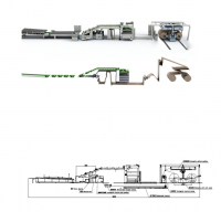 1650 Reel to sheet litho-laminator with  stacker intelligent