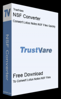 TrustVare NSF to PST Converter Software