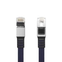 High Speed ODM/OEM Ethernet  Cable Cat6A Cat6 Cat7 Cat8 PVC  Flat cable lan for Telecommunications
