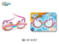 New Children's Swimming Goggles with Cute Cartoon Shark Mermaid Pattern for Boys and Girls