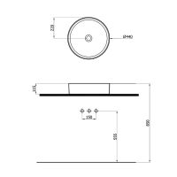 SERACASA Bathroom Sink NA-01