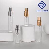 10ml transparent screw mouth glass perfume bottle comestics bottle