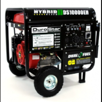 DuroStar Dual Fuel Hybrid Generator w- Electric Start DS10000EH 10,000-Watt 18-Hp