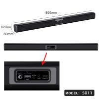 Echo Wall 10W Bluetooth Wireless Speaker With AUX TV Sound Blaster Long Home Audio Equipment Living Room Sound Bar Speaker