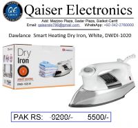 Qaiser Electronics Heavy Duty Electric DRY Iron, 1000 Watts, Home Use