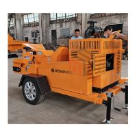 Diesel Wood Chipper Machine Tree Branch Wood Chipper Shredder Machine Price