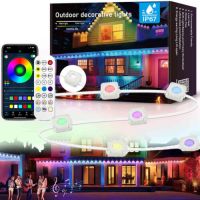 50 BY100 BY 150FT Permanent Outdoor LED Eaves Light Smart RGB IC WIFI APP