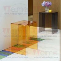 Acrylic Colorfull Side Table