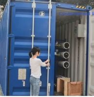 Solar Powered Mobile Containerized Swro Well Sea Water Seawater Desalination System Price Industrial RO Reverse Osmosis Mineral Drinking Water Treatment Plant