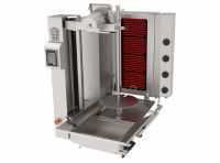 Compact Doner Kebab Shawarma Robot Machine Electric 4 Heater