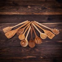 wooden cooking utensils