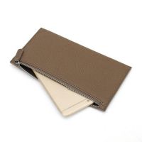 Thin PU Leather Long Zipper Wallet