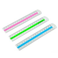 6 Inch Color Cente Aluminum Alloy Ruler