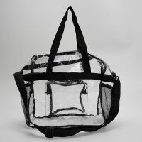 Large Capacity Clear Bag With Shoulder Strap