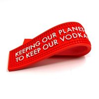45*21.6cm Custom Logo PVC Rubber Bar Mat