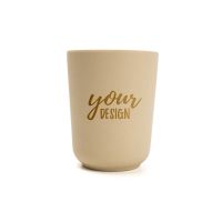 8.5 oz. Bamboo Fiber Coffee Cup