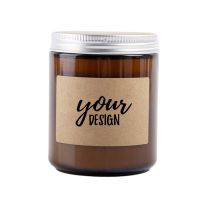 Soy Wax Scented Candle With Lid