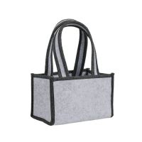 6 Grid Felt Wine Bottle Storage Bag