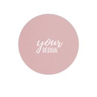 Custom PU Leather Non Slip Coaster