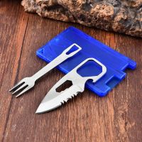 Portable Outdoor Multitool Card Set