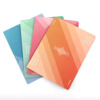 4 Pack Custom B5 Softcover Ruled Stitched Notebooks