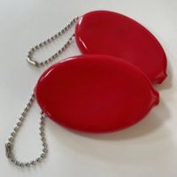 PVC Squeeze Oval Coin Purse