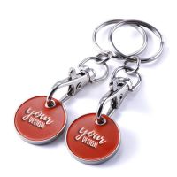 Custom Keyring Shopping Cart Chip