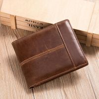 Genuine Leather Bifold Wallet