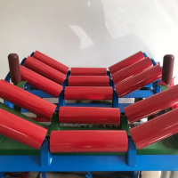 Industrial Mining Steel Conveyor Idler Roller For Sale