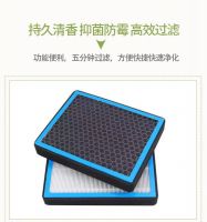 Suitable for BMW X5 aromatherapy air conditioning filter, activated carbon, N95 anti haze and formaldehyde filter, original factory size