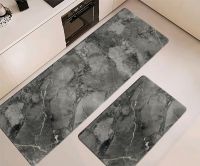 Faux pu Foam Kitchen Floor Foam Mats 2pcs 45*75 and 45*120  anti-fatigue mat