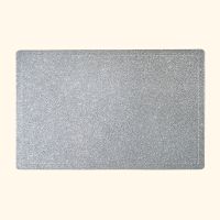 Luminous 30*45 CM Rectangle  pu leather  placemat by sparkles  home deco for christmas,wedding and holiday 